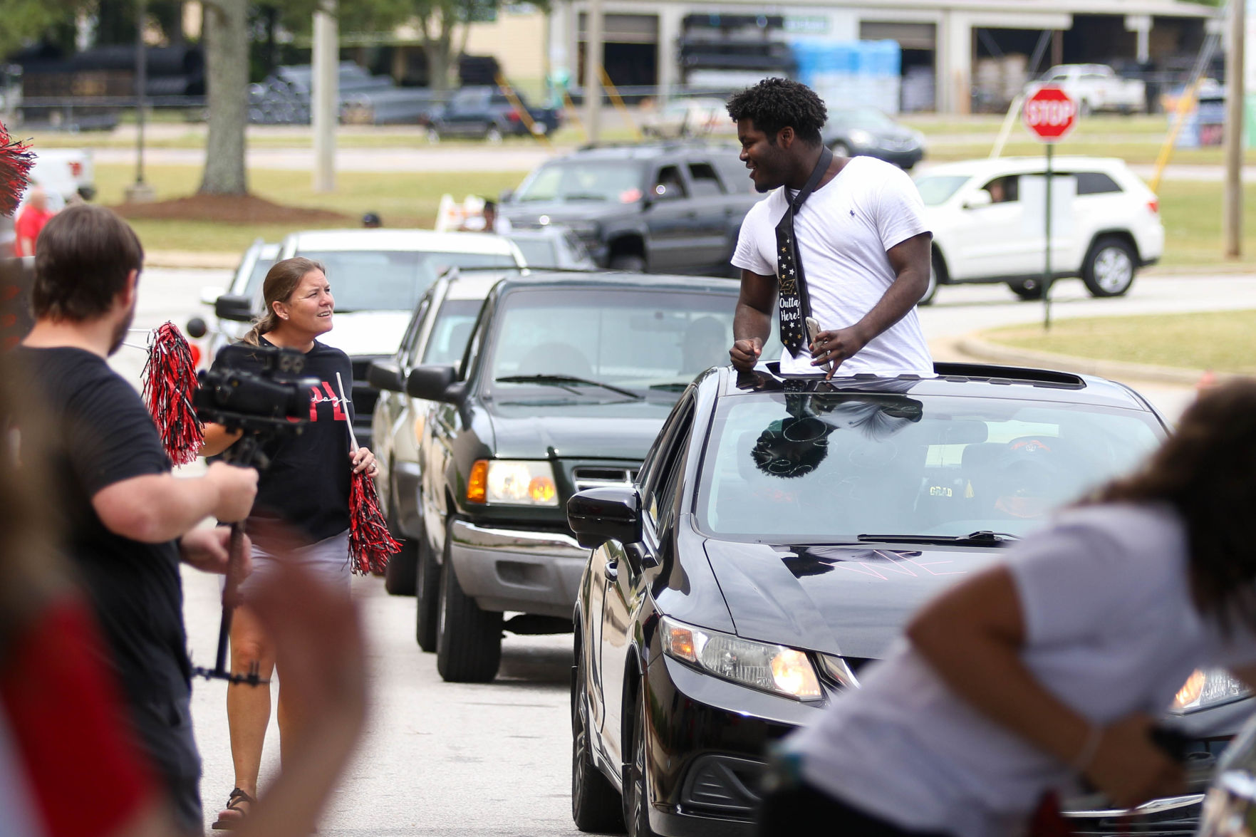 Opelika High School Class of 2020 drive-thru celebration